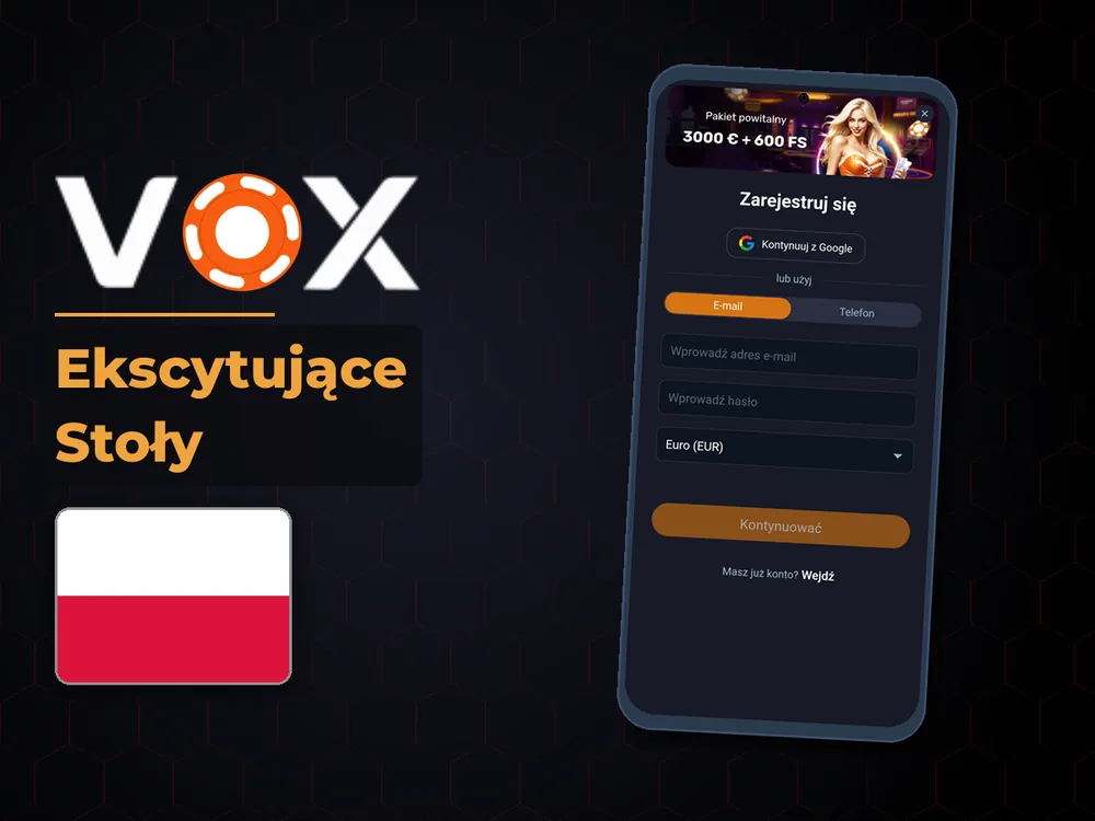 vox casino - Ekscytujące Stoły