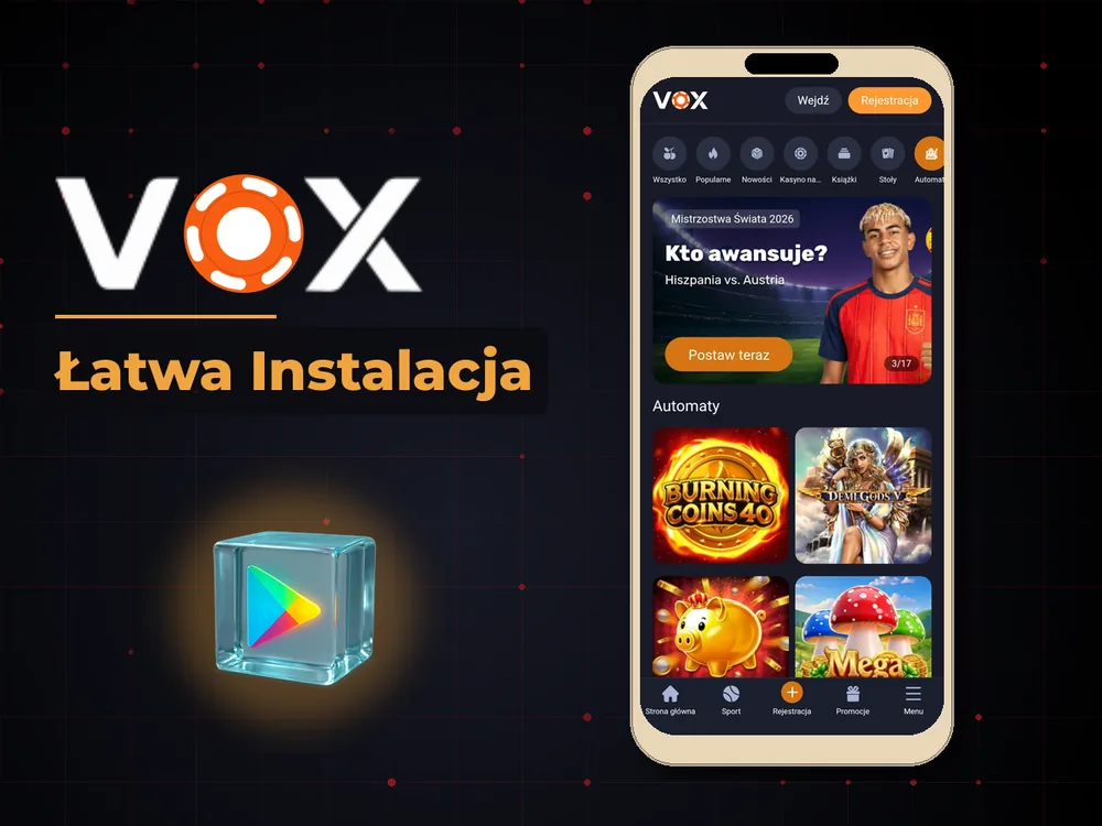vox casino - Łatwa Instalacja