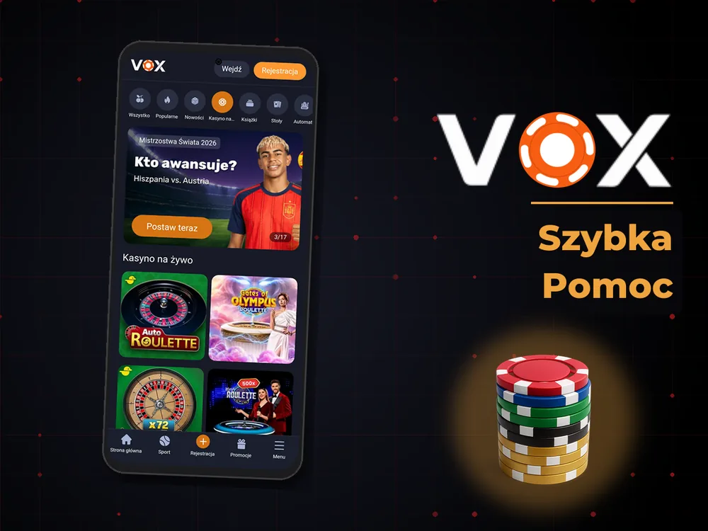 vox casino - Szybka Pomoc