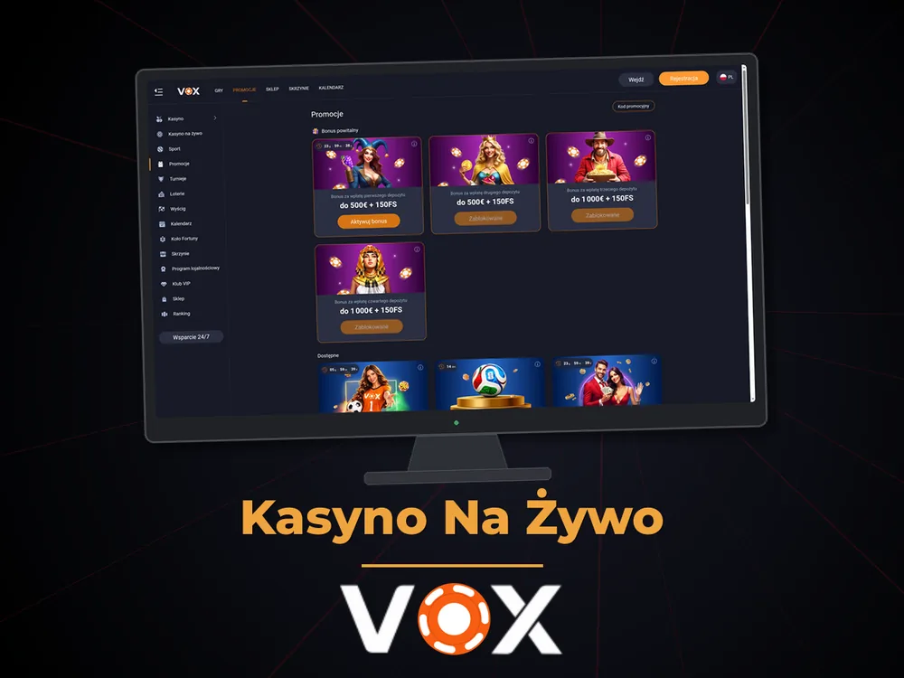 vox casino - Kasyno Na Żywo