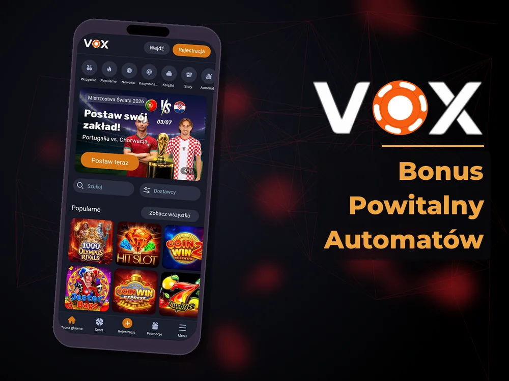 vox casino - Bonus Powitalny Automatów