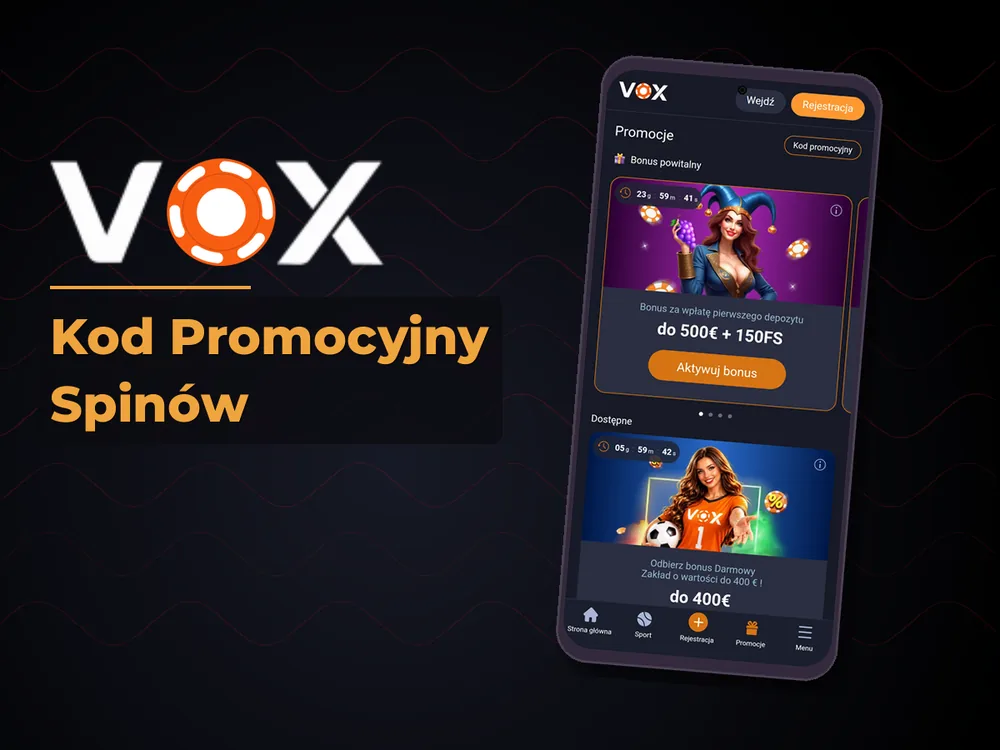 vox casino - Kod Promocyjny Spinów