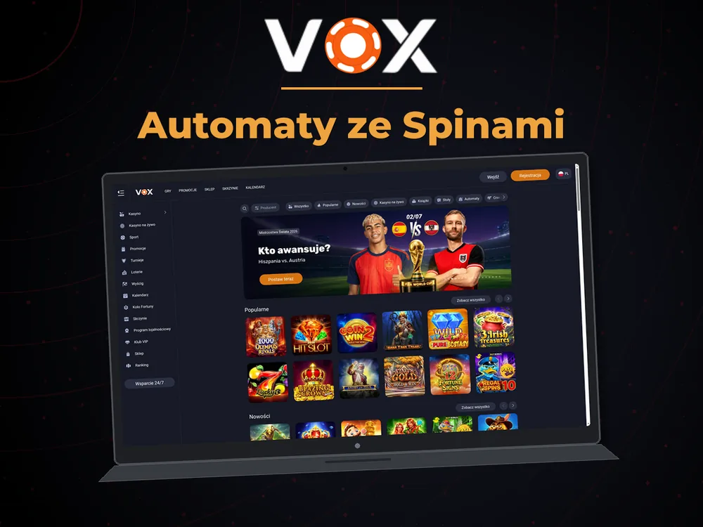vox casino - Automaty ze Spinami