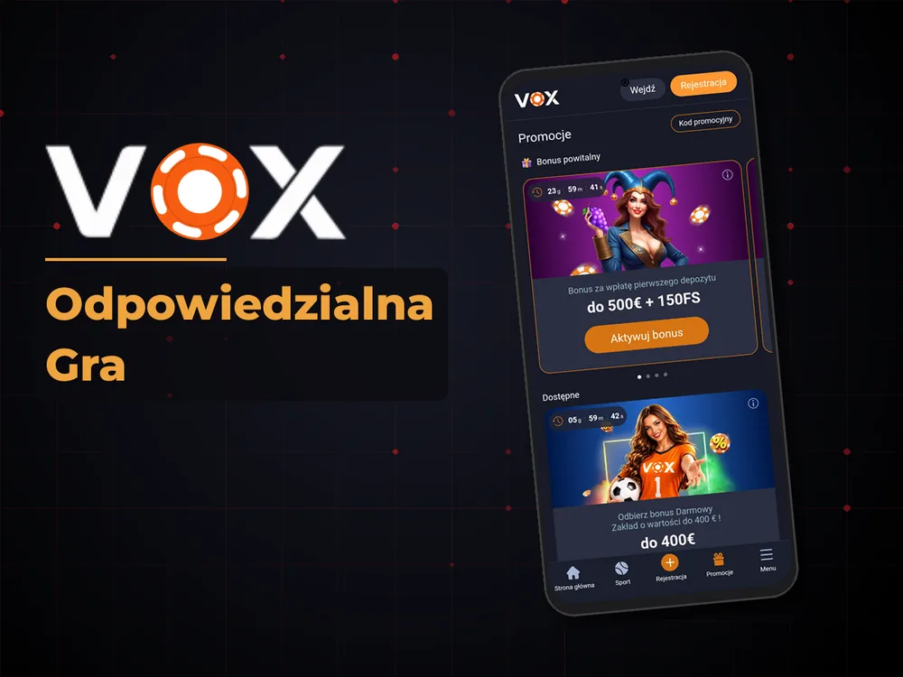 vox casino - Odpowiedzialna Gra