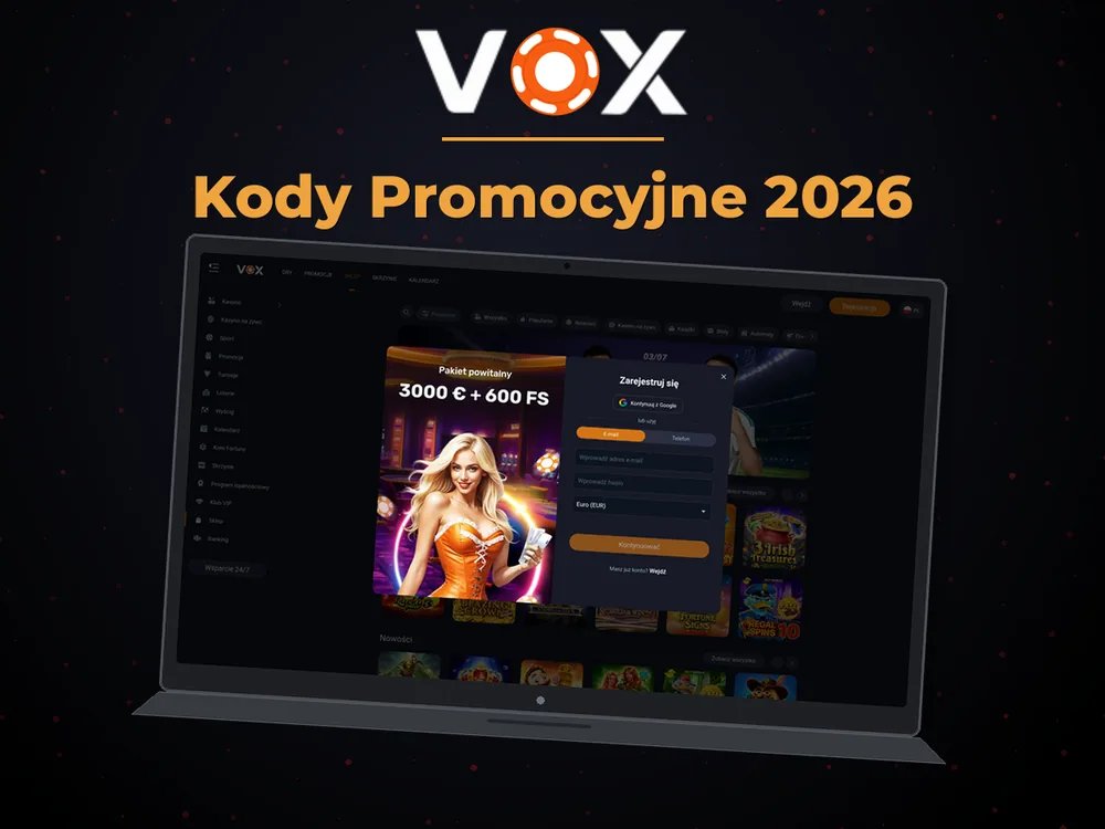 vox casino - Kody Promocyjne 2026