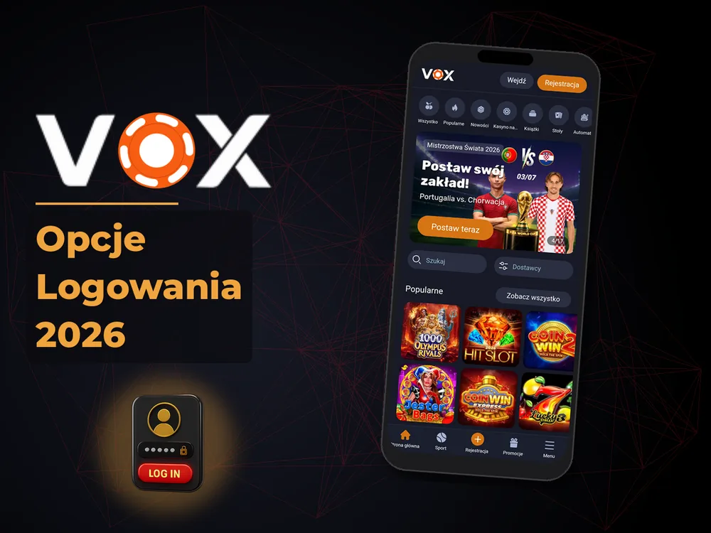 vox casino - Opcje Logowania 2026