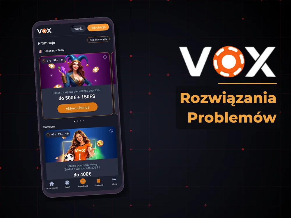 vox casino - Rozwiązania Problemów