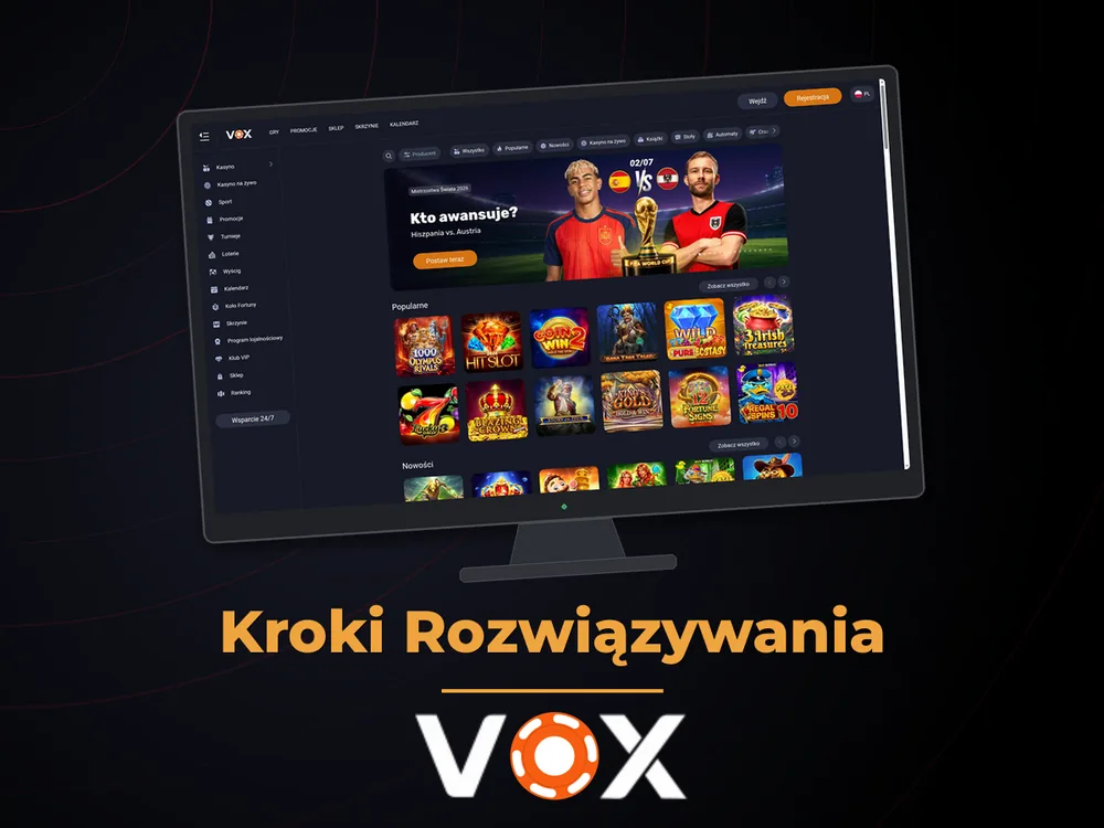 vox casino - Kroki Rozwiązywania