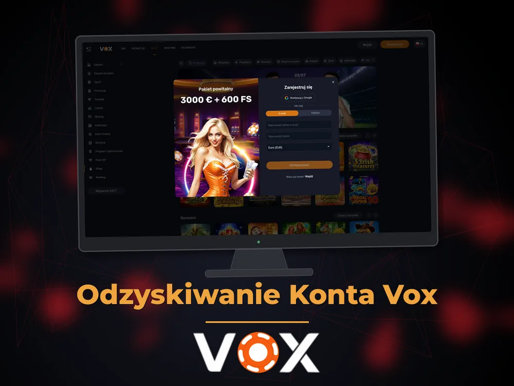vox casino - Odzyskiwanie Konta Vox