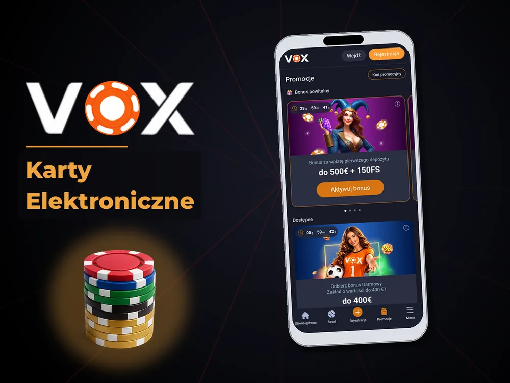 vox casino - Karty Elektroniczne