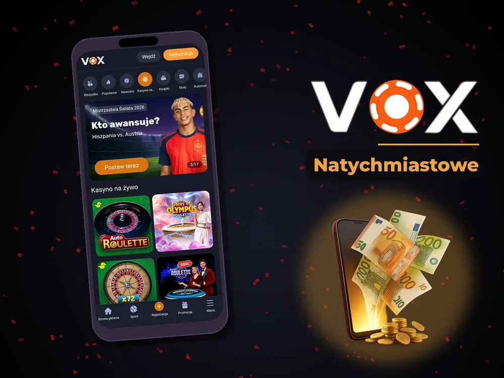 vox casino - Natychmiastowe