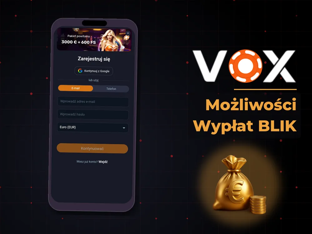 vox casino - Możliwości Wypłat BLIK