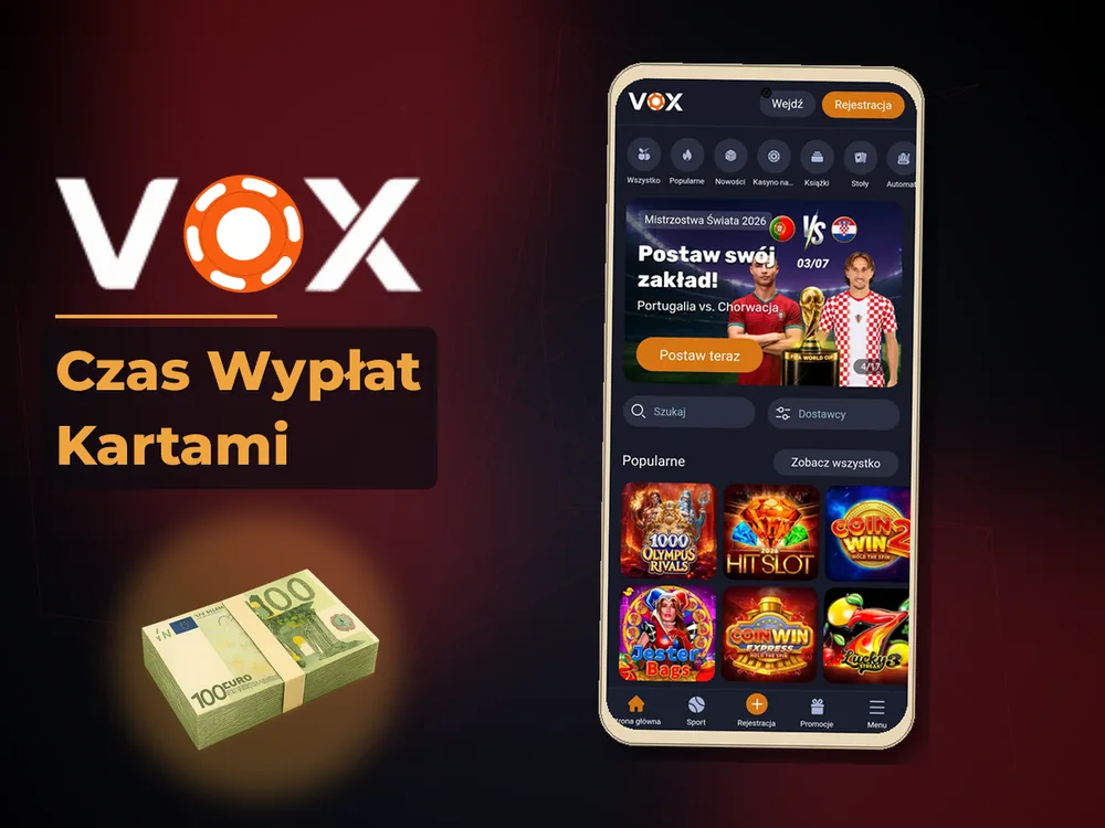 vox casino - Czas Wypłat Kartami