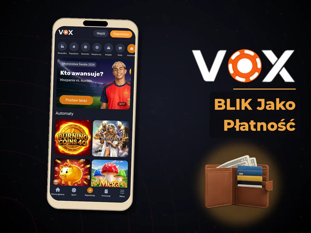 vox casino - BLIK Jako Płatność