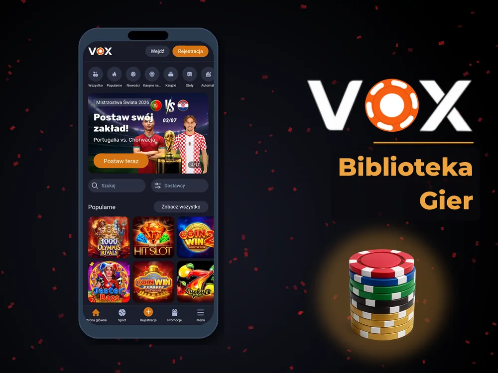vox casino - Biblioteka Gier