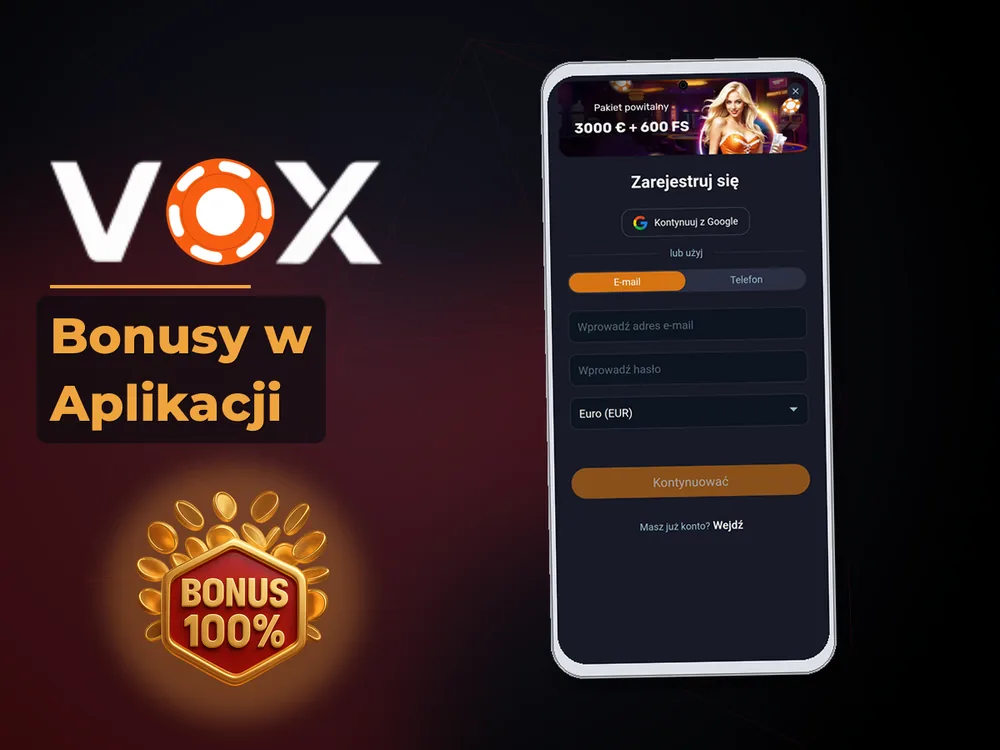 vox casino - Bonusy w Aplikacji