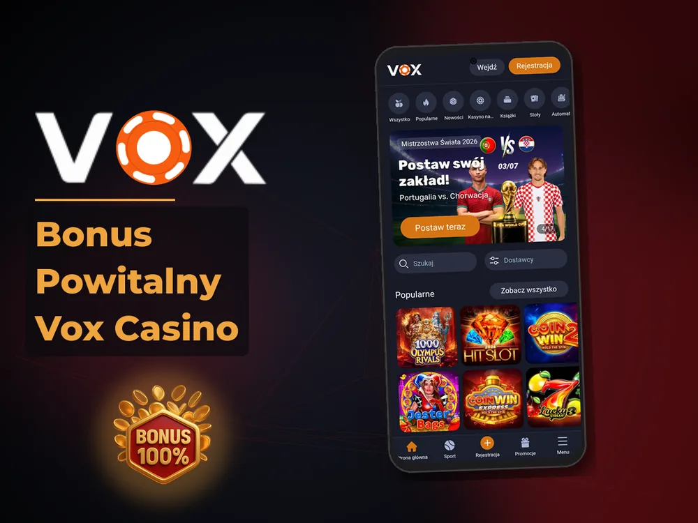 vox casino - Bonus Powitalny Vox Casino