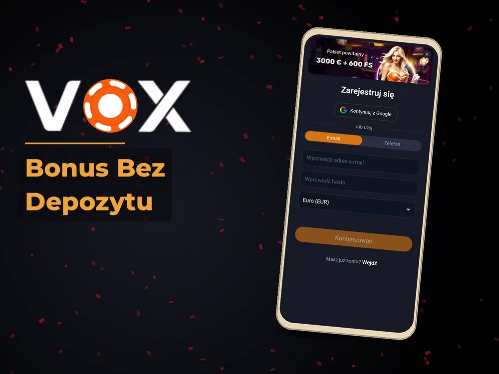 vox casino - Bonus Bez Depozytu
