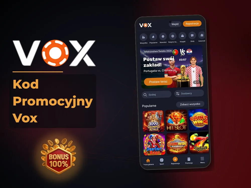 vox casino - Kod Promocyjny Vox