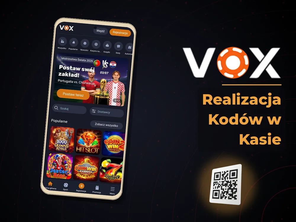 vox casino - Realizacja Kodów w Kasie