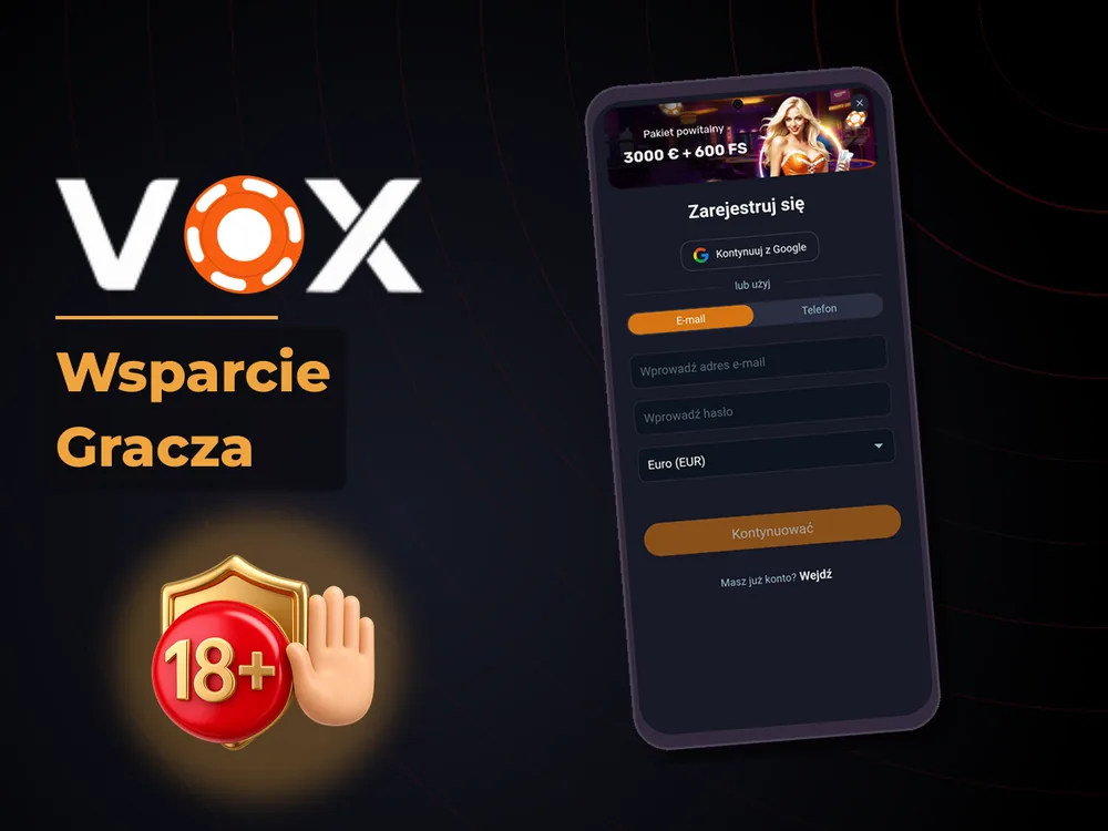 vox casino - Wsparcie Gracza