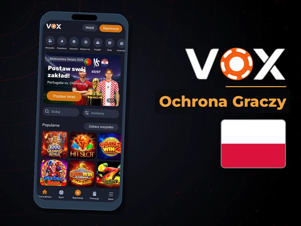 vox casino - Ochrona Graczy