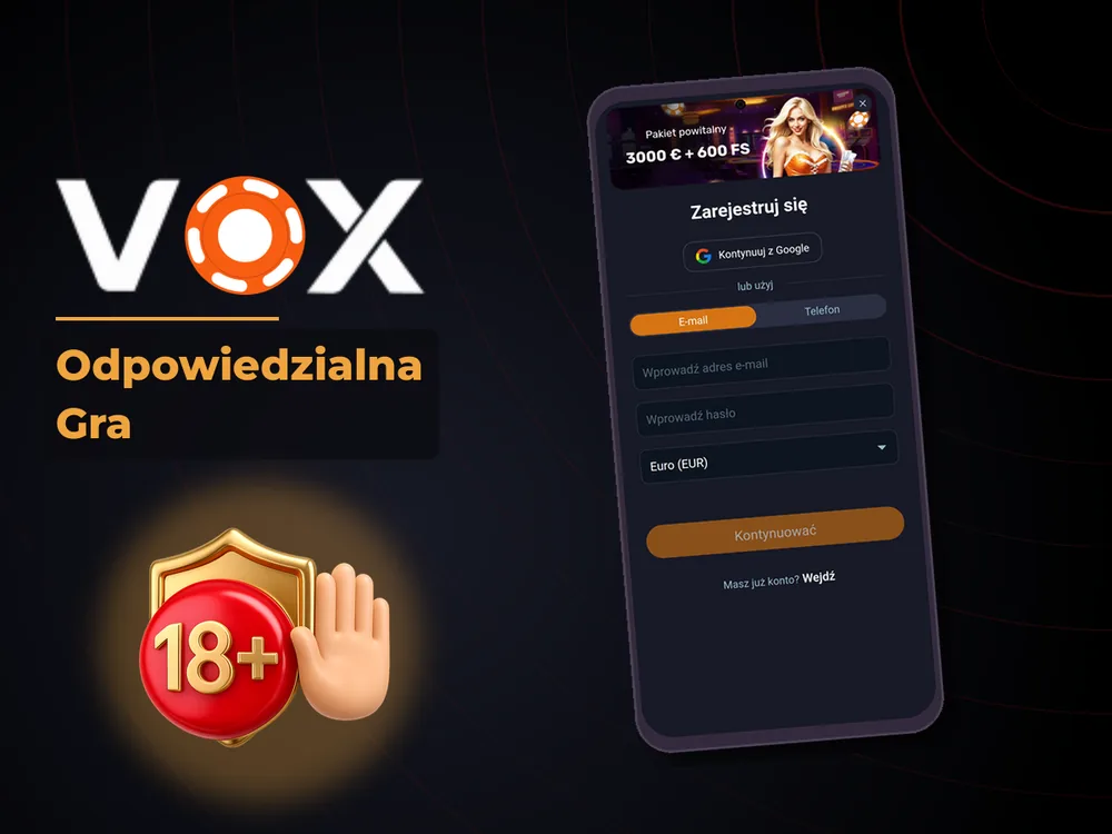 vox casino - Odpowiedzialna Gra