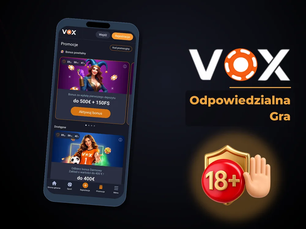 vox casino - Odpowiedzialna Gra