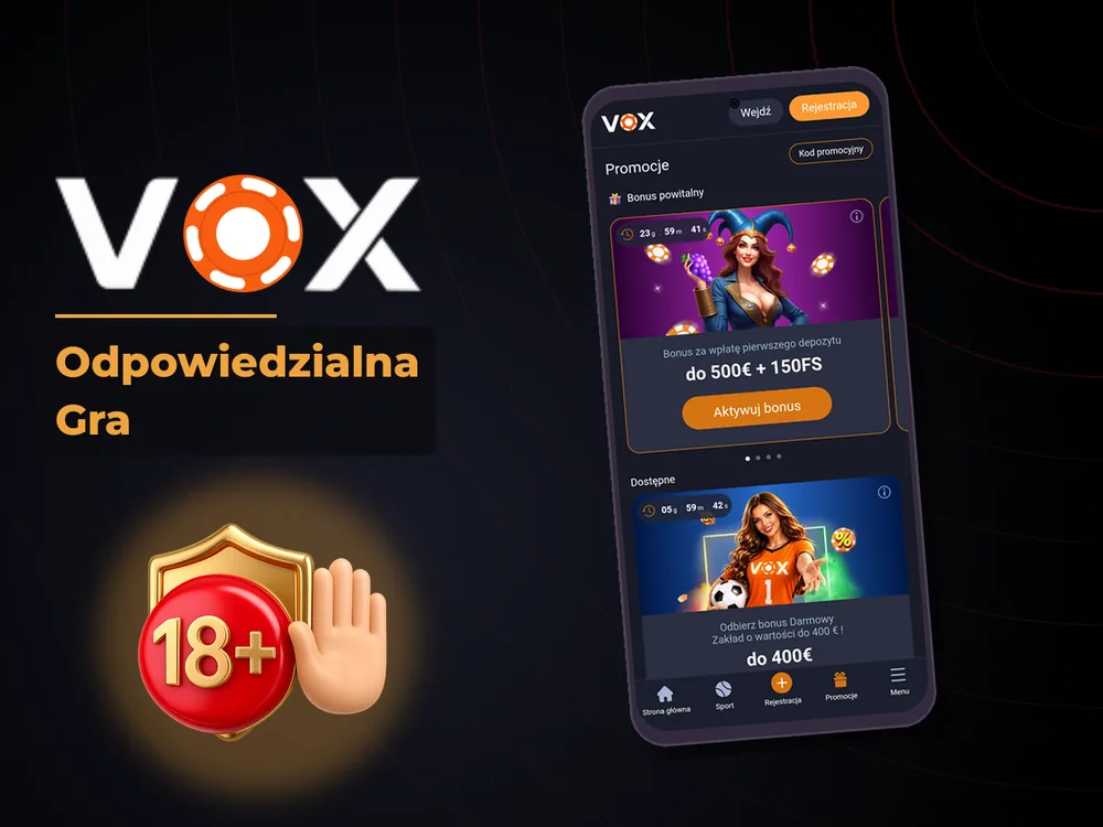 vox casino - Odpowiedzialna Gra